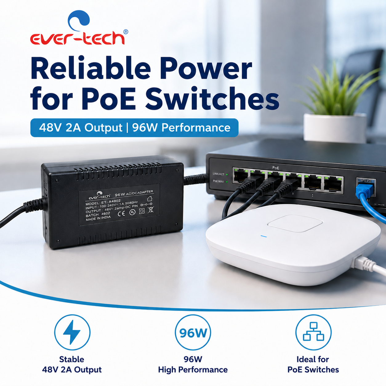 Ever- Tech ET-A4802 - Image 2