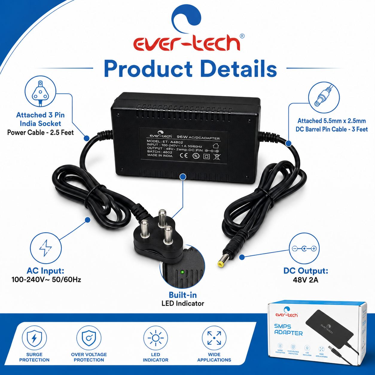 Ever- Tech ET-A4802 - Image 4
