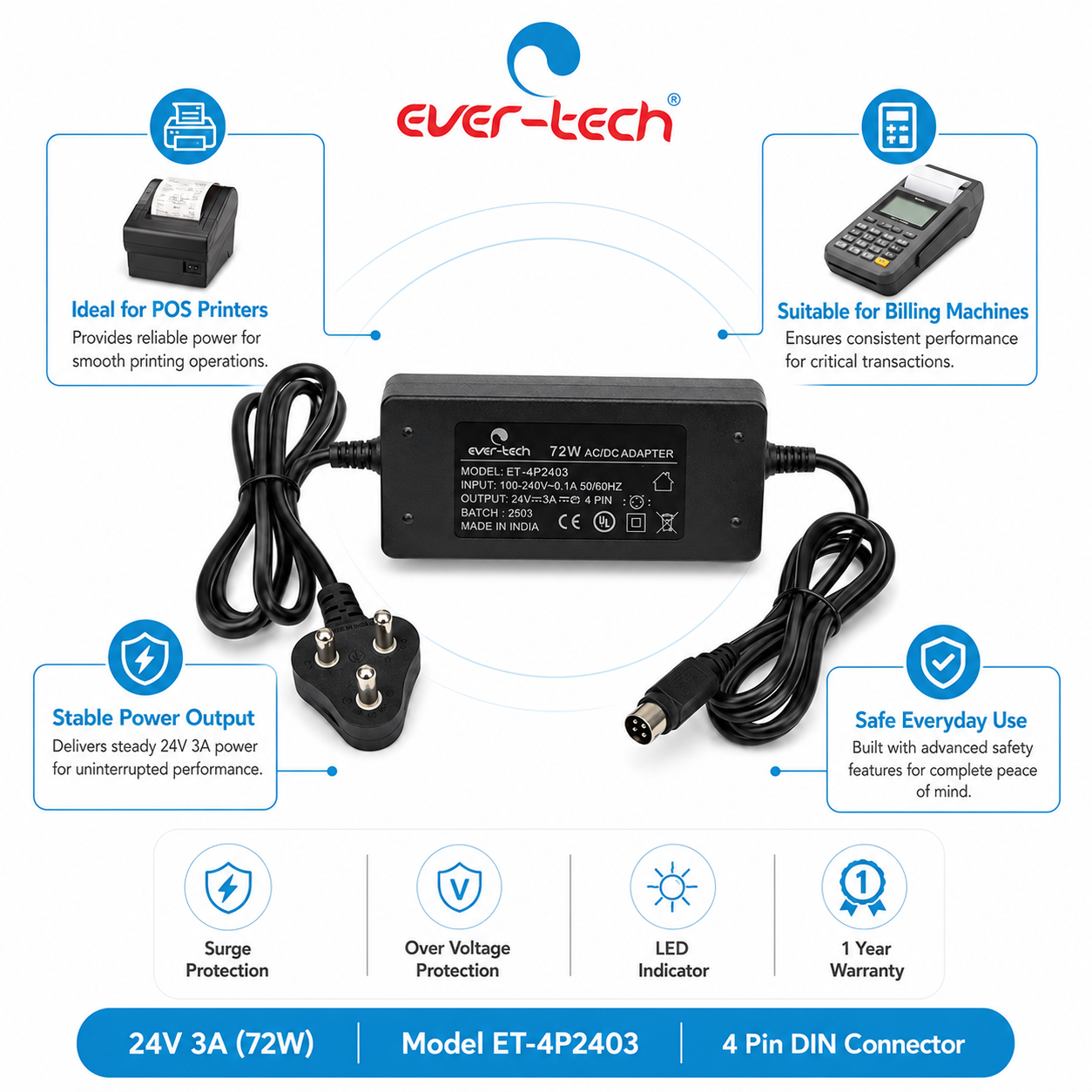 Ever- Tech ET-4P2403 - Image 6