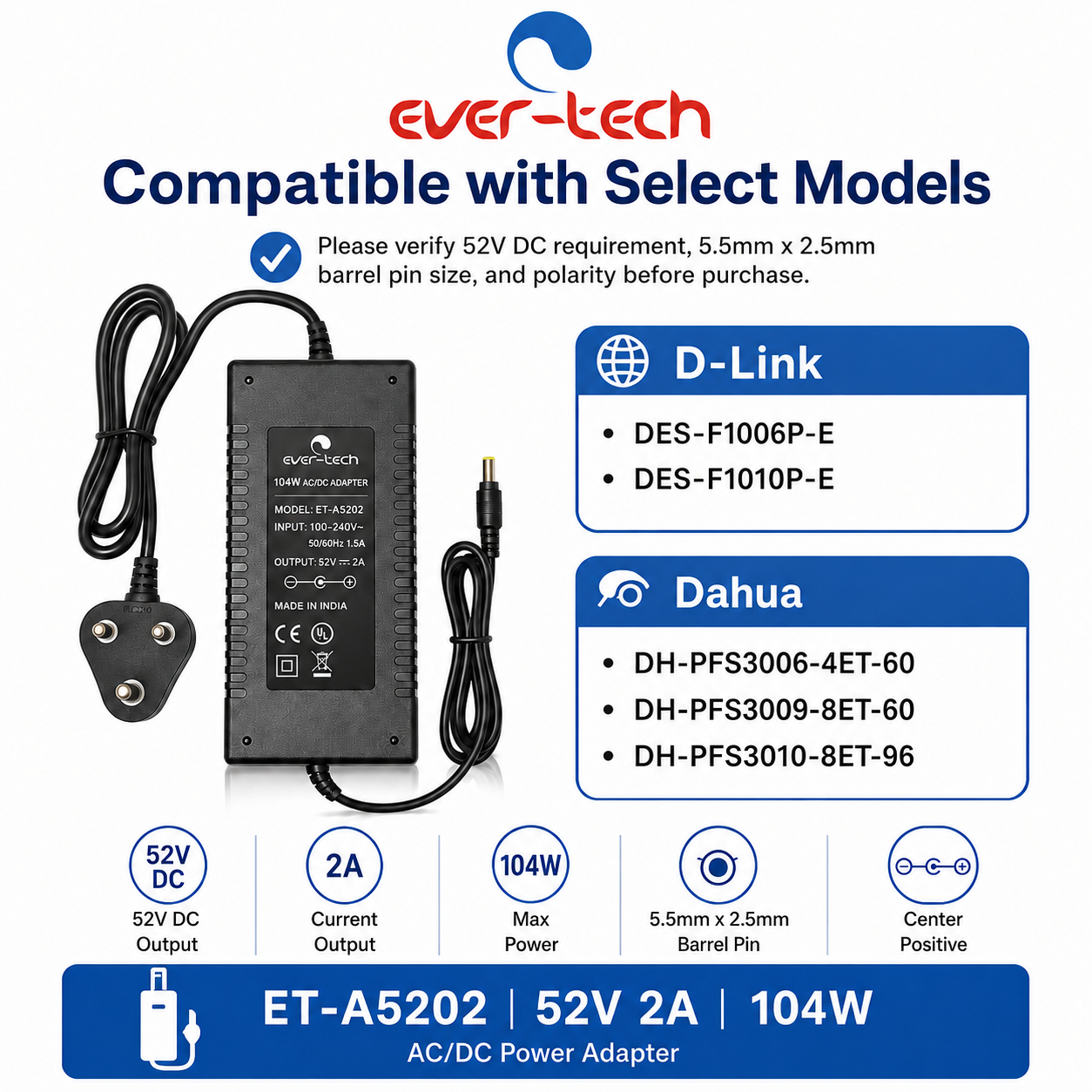 Ever- Tech ET-A5202 - Image 4