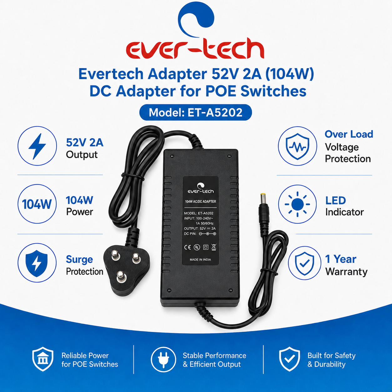 Ever- Tech ET-A5202 - Image 5