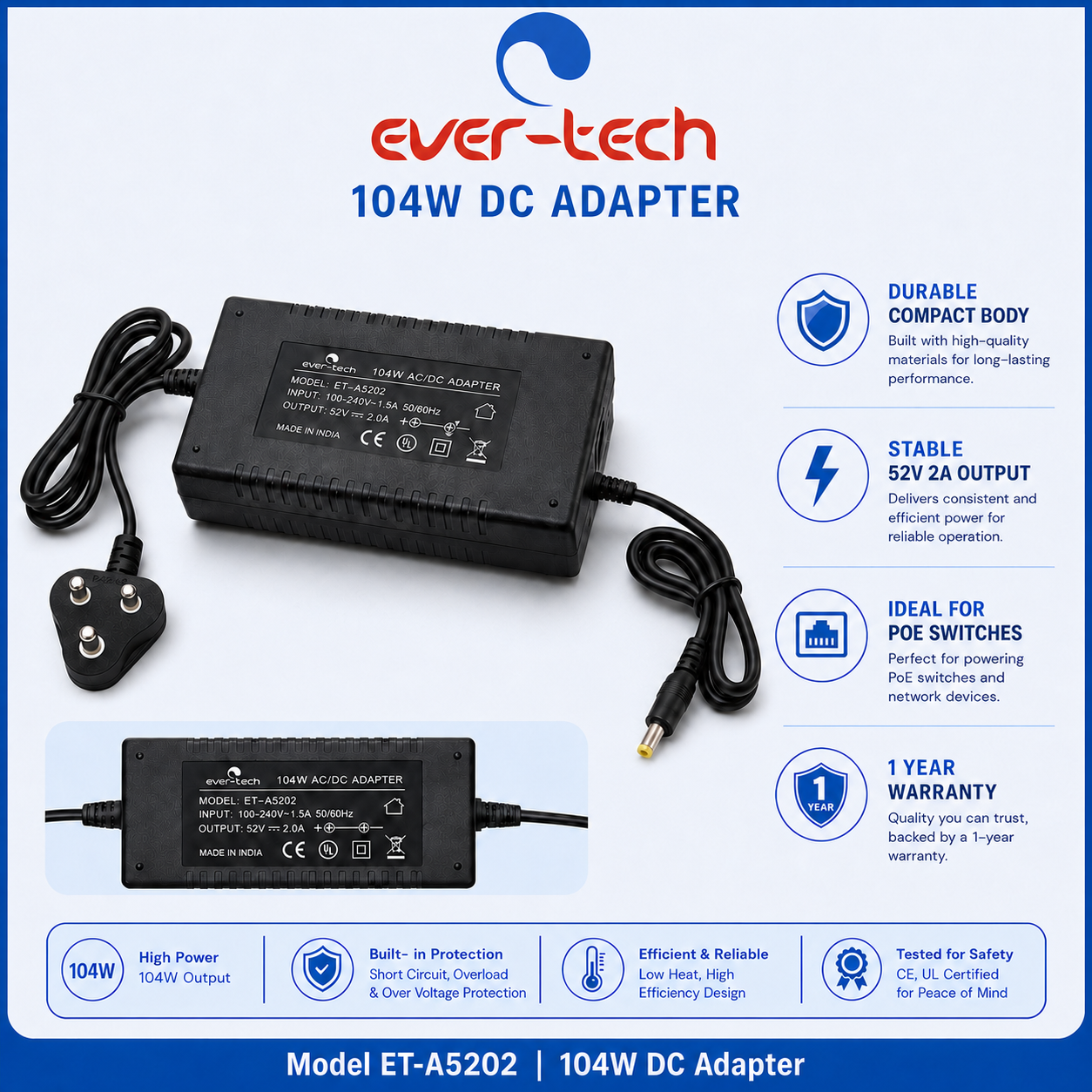 Ever- Tech ET-A5202 - Image 6