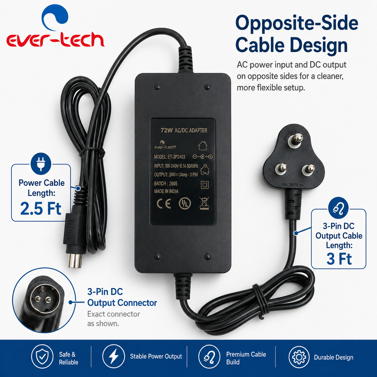Ever- Tech ET-3P2403 - Image 4