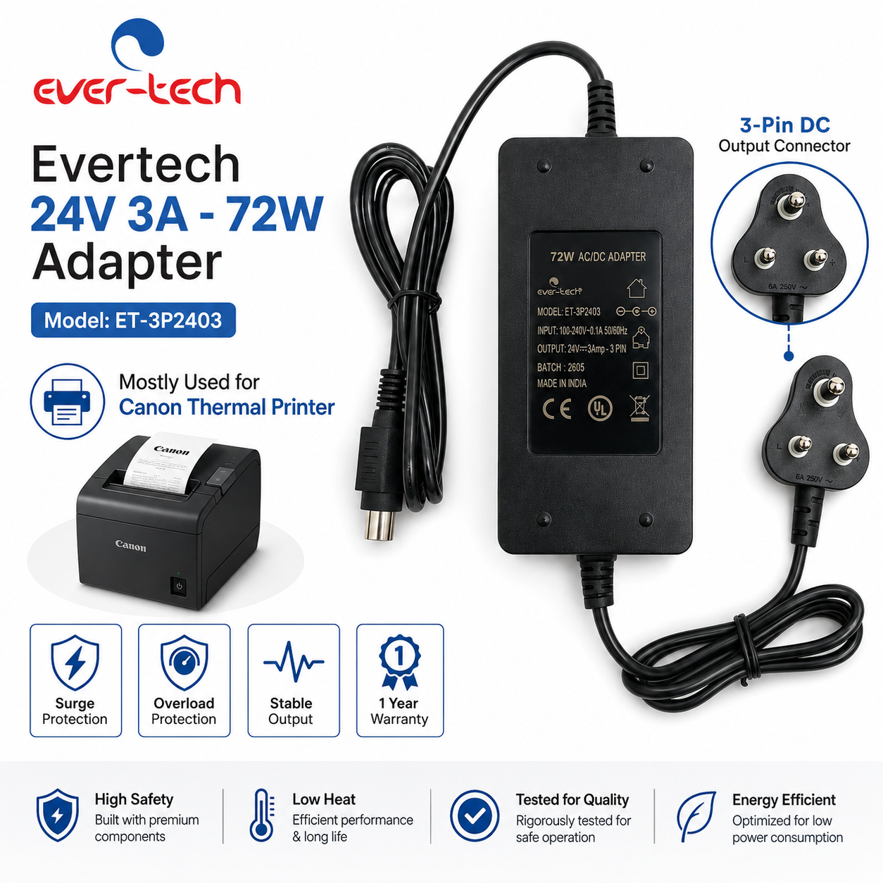 Ever- Tech ET-3P2403 - Image 6
