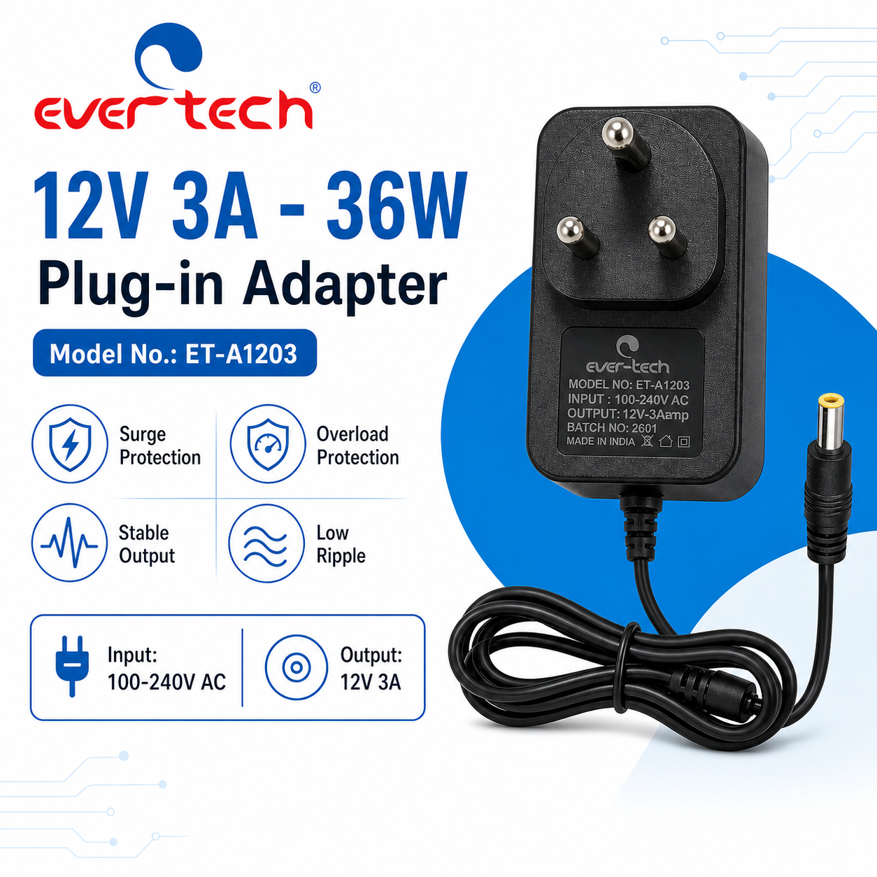 Ever- Tech ET-A1203 - Image 2