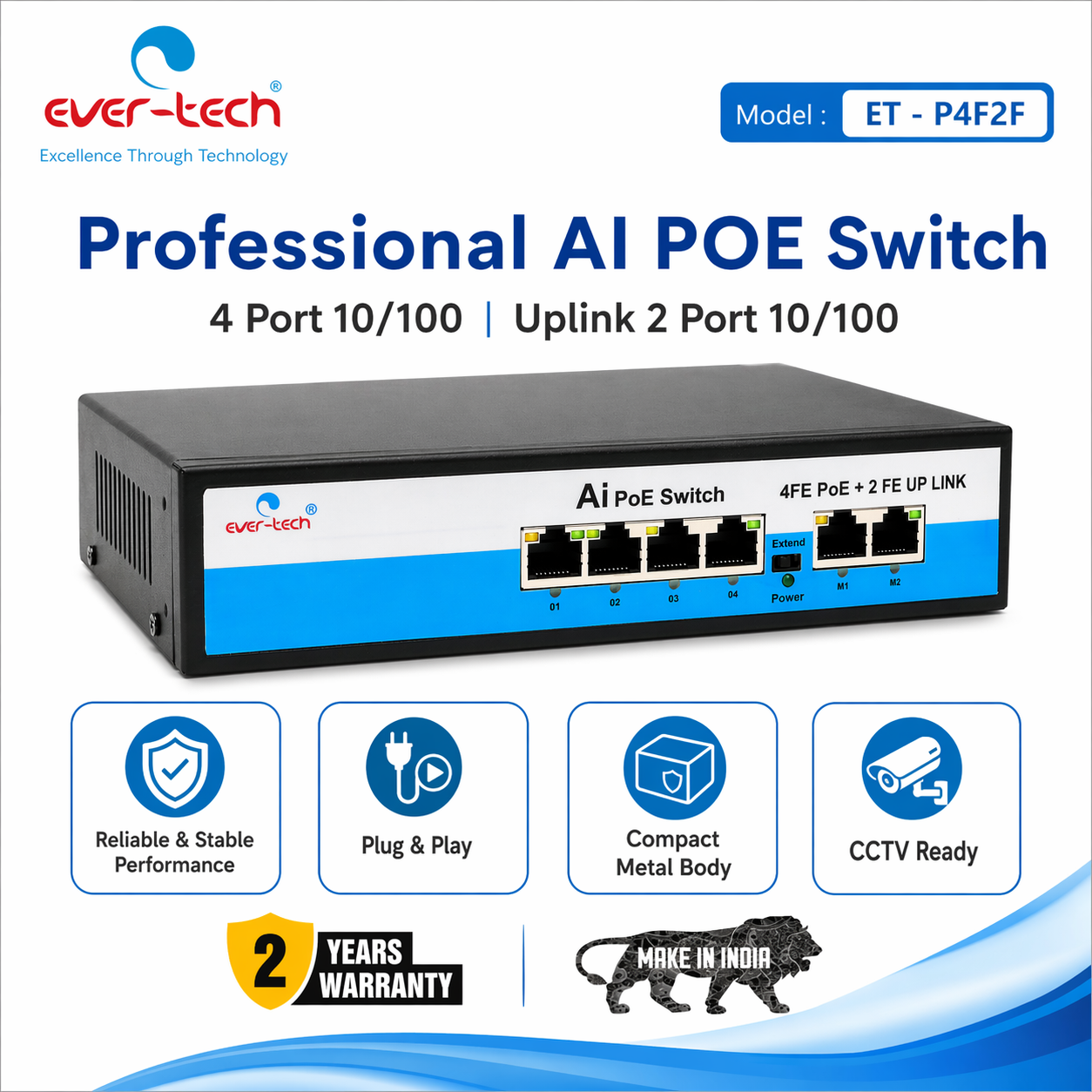 Ever-Tech ET-P4F2F - Image 6