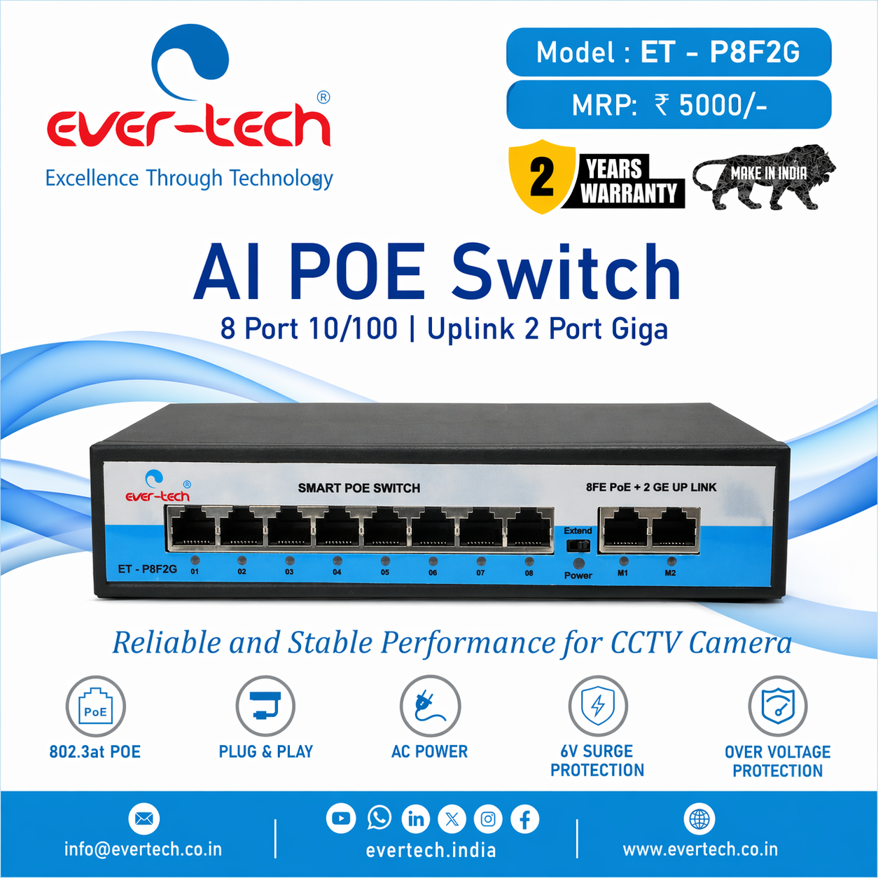 Ever-Tech ET-P8G2G - Image 2