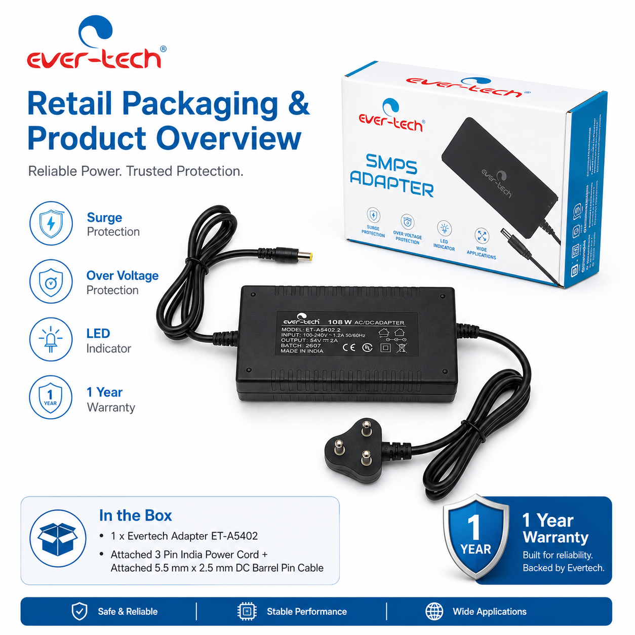 Adapter for POE Switches (ET-A5402) - Image 6
